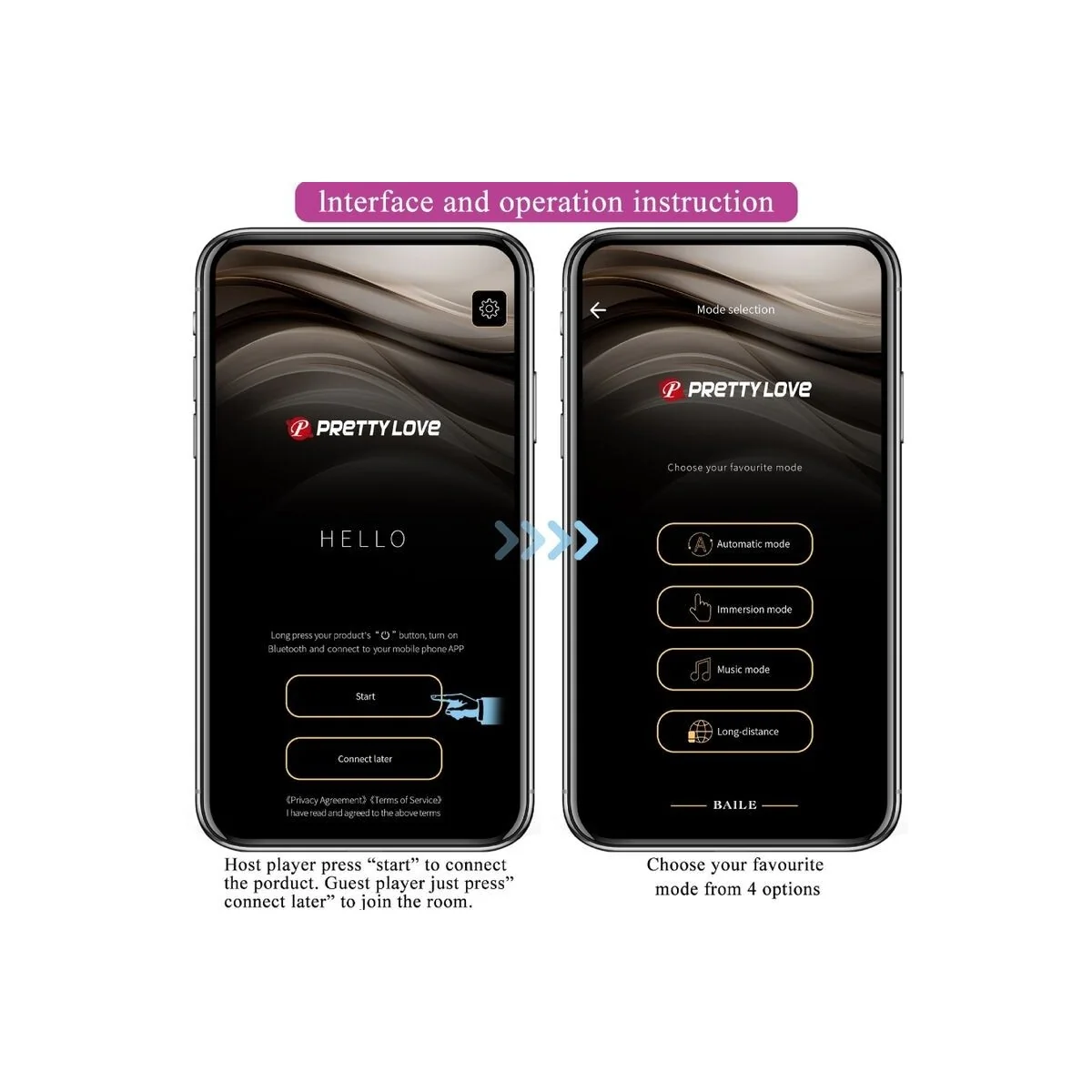 Doreen wiederaufladbares Vibrierendes Ei Magenta mit Fernbedienung von Pretty Love Smart kaufen | Fesselliebe