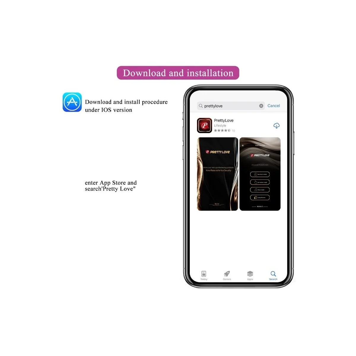 Doreen Pink wiederaufladbares Vibrations-Ei von Pretty Love Smart kaufen | Fesselliebe