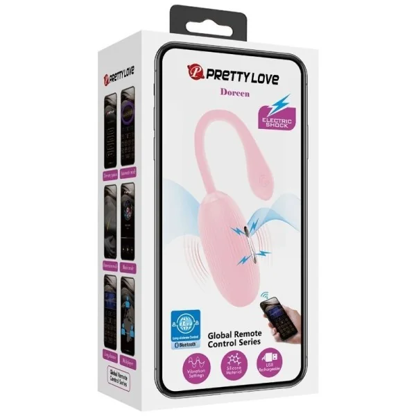 Doreen Pink wiederaufladbares Vibrations-Ei von Pretty Love Smart kaufen | Fesselliebe