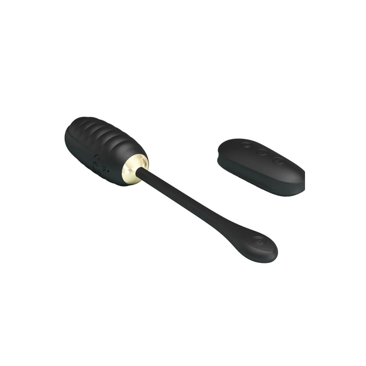 Doreen Luxury wiederaufladbares Vibrierendes Ei Schwarz mit Fernbedienung von Pretty Love Smart kaufen | Fesselliebe