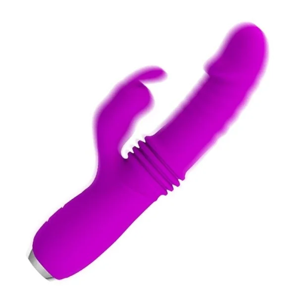 Dorothy Purple wiederaufladbarer Kaninchenvibrator von Pretty Love C-Type kaufen | Fesselliebe