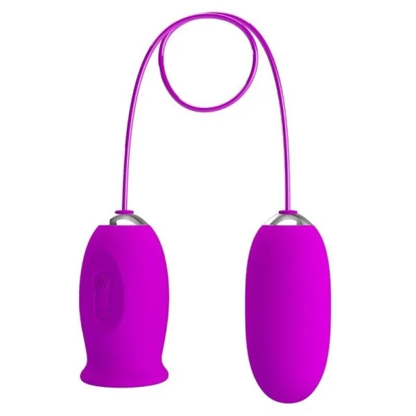 Daisy Dual Egg wiederaufladbarer Vibrator Lila von Pretty Love Flirtation kaufen | Fesselliebe