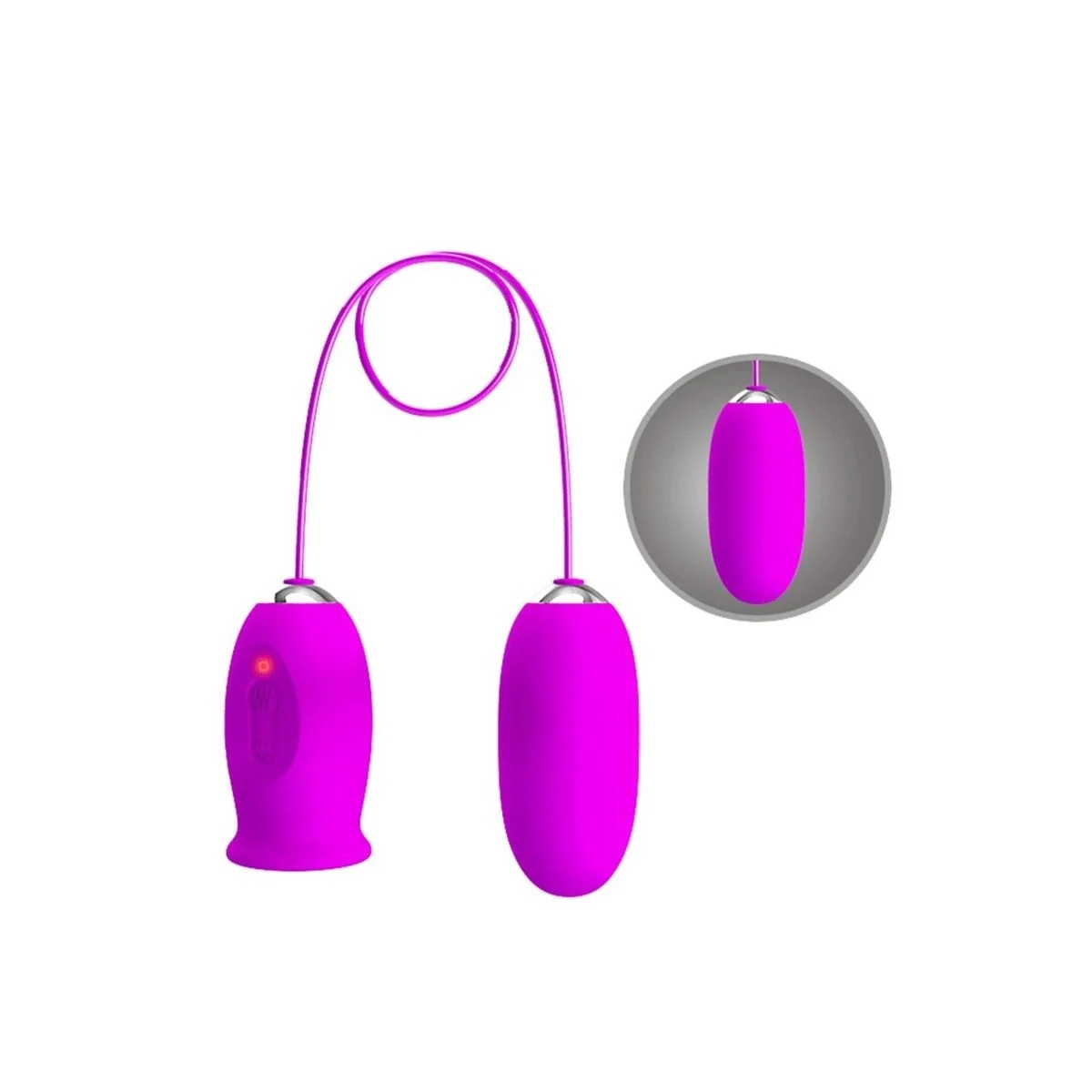 Daisy Dual Egg wiederaufladbarer Vibrator Lila von Pretty Love Flirtation kaufen | Fesselliebe