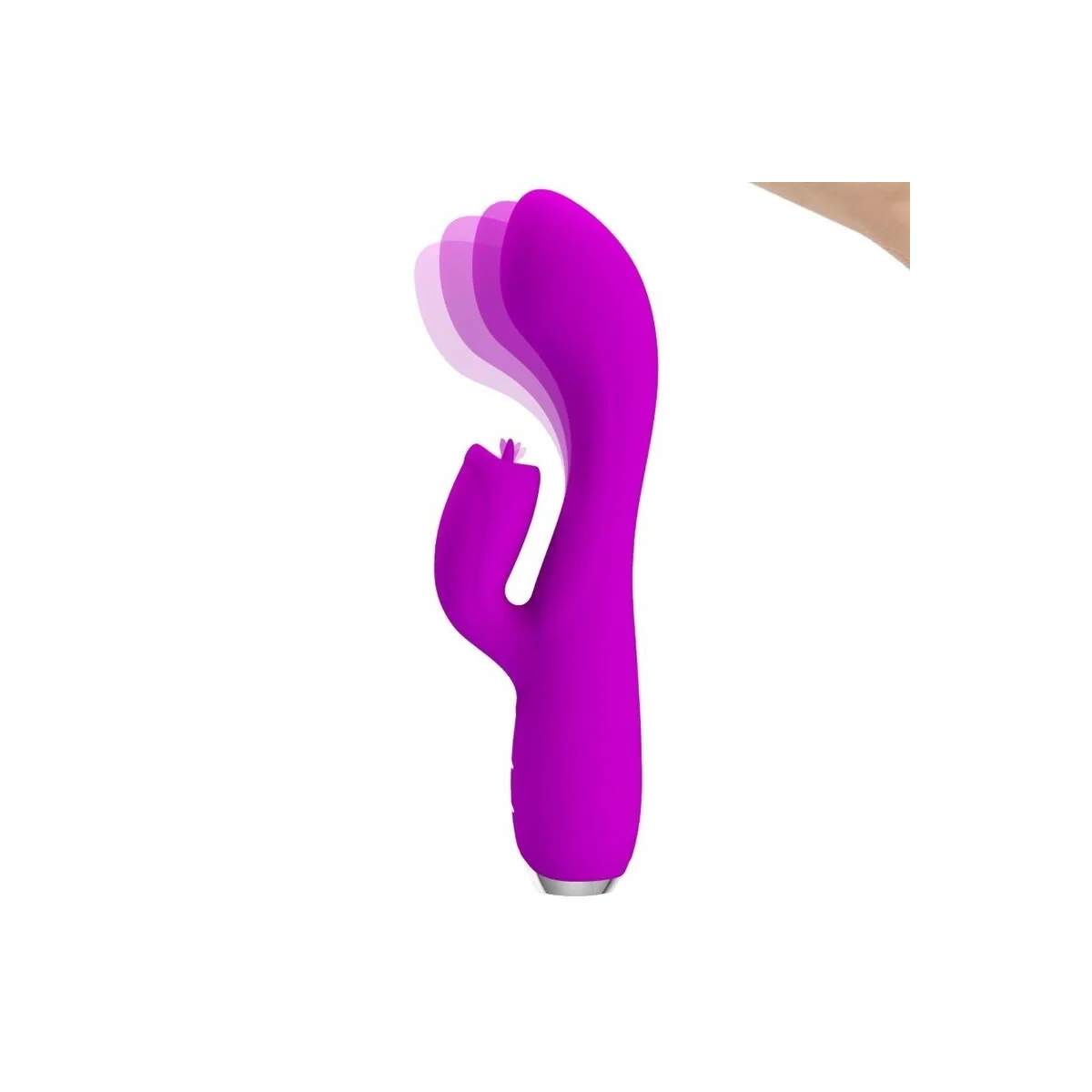 Gloria wiederaufladbarer Kaninchenvibrator, Wasserdicht, Lila von Pretty Love C-Type kaufen | Fesselliebe