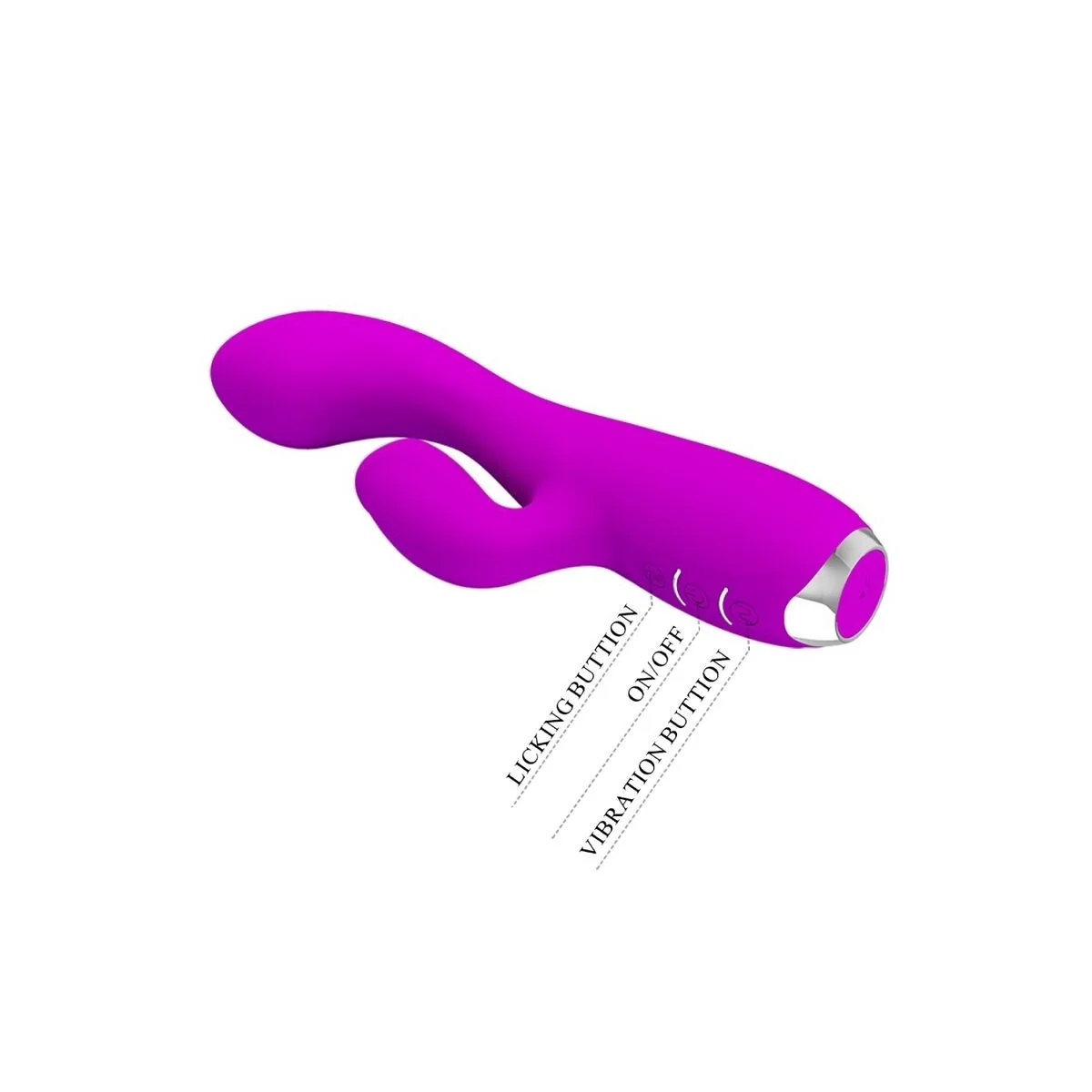 Gloria wiederaufladbarer Kaninchenvibrator, Wasserdicht, Lila von Pretty Love C-Type kaufen | Fesselliebe