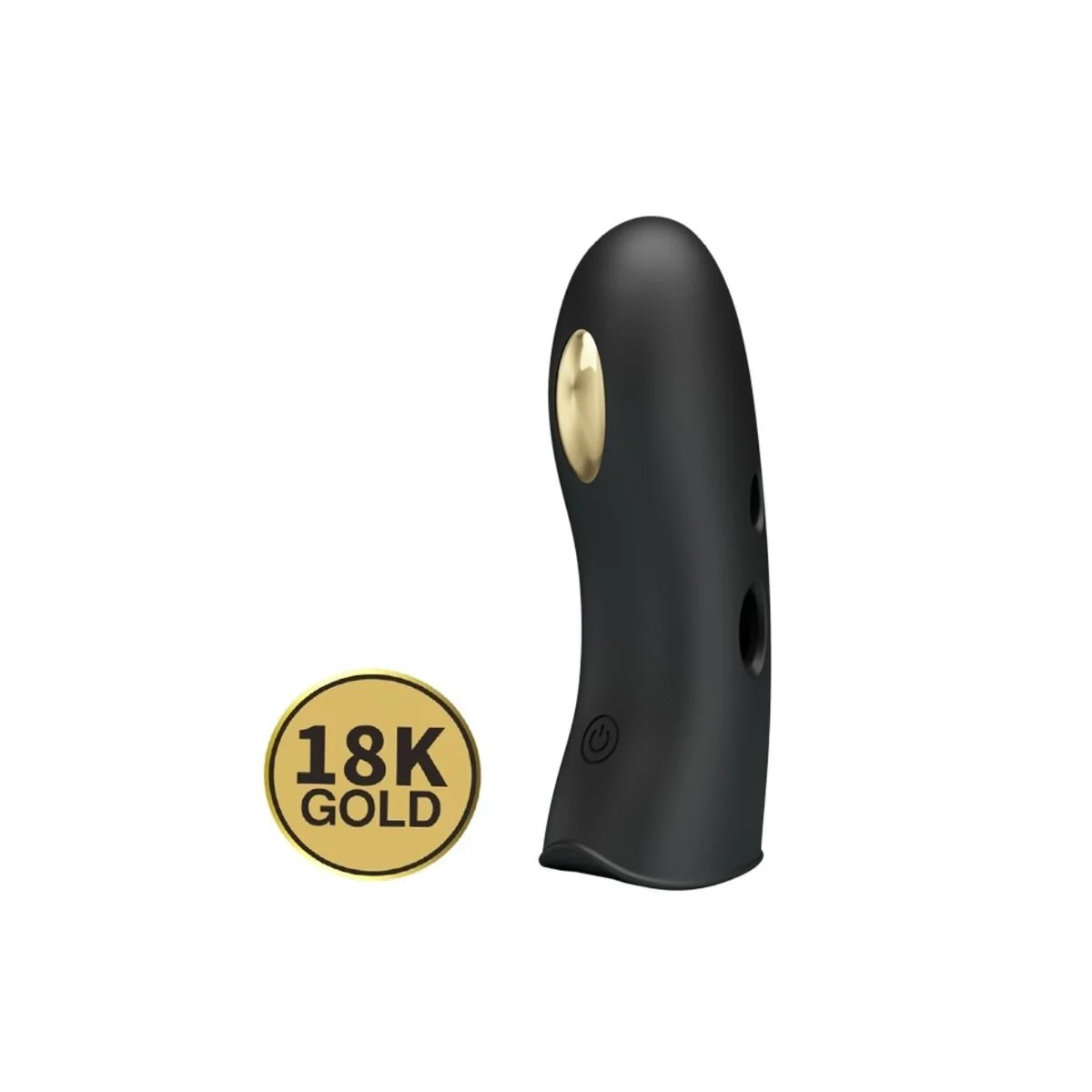 Marico Schwarze Elektrostimulator-Fingerhülle von Pretty Love Male kaufen | Fesselliebe