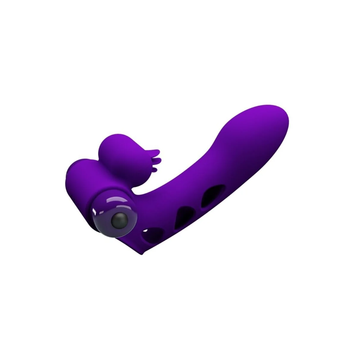 Orlando Purple Vibrator Fingerhülle von Pretty Love Male kaufen | Fesselliebe