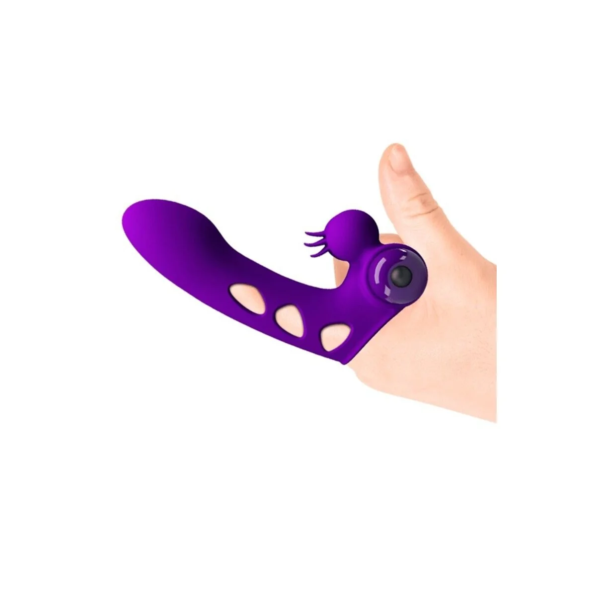 Orlando Purple Vibrator Fingerhülle von Pretty Love Male kaufen | Fesselliebe