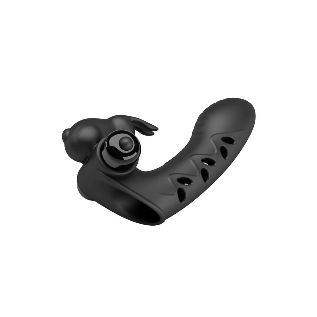 Vance Black Rabbit Vibrator Fingerabdeckung von Pretty Love Male kaufen | Fesselliebe