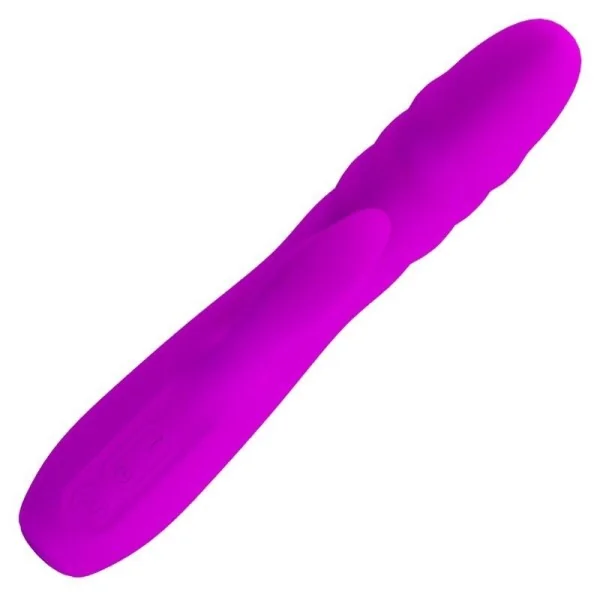 Melanie Purple wiederaufladbarer Kaninchenvibrator von Pretty Love Flirtation kaufen | Fesselliebe