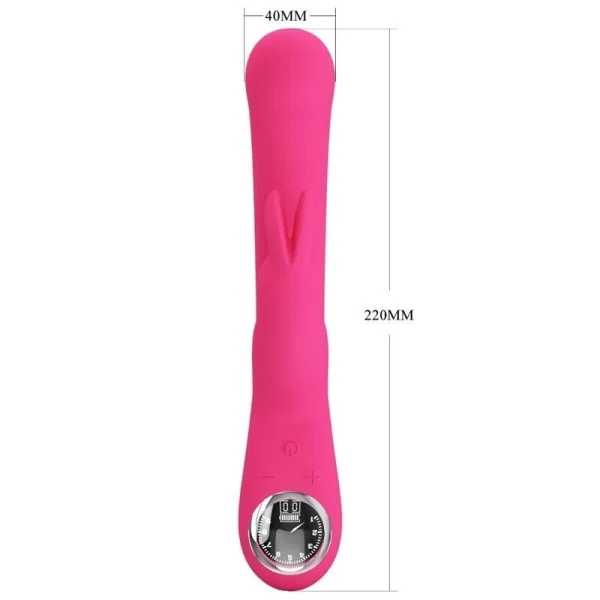Lamar Rabbit Vibrator & Rosa G-Spot von Pretty Love Led kaufen | Fesselliebe