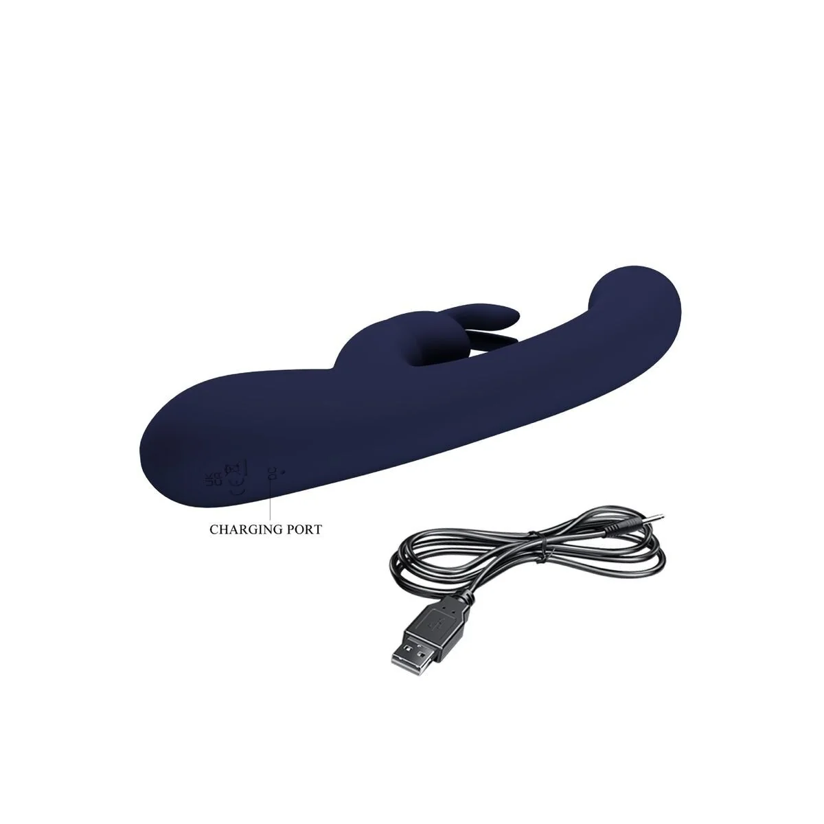 Lamar Rabbit Vibrator & Blauer G-Spot von Pretty Love Led kaufen | Fesselliebe