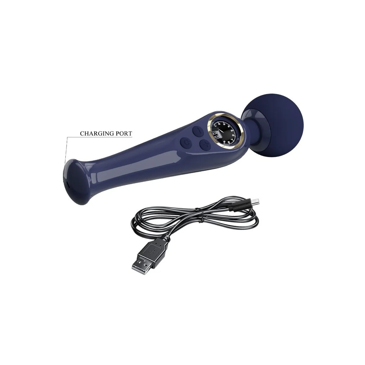 Skyler Vibrator Stab Blau von Pretty Love Led kaufen | Fesselliebe