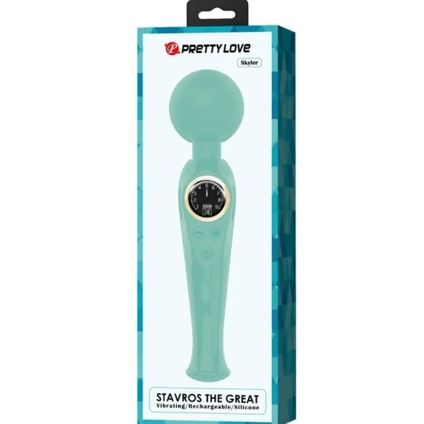Skyler Green Wand Vibrator von Pretty Love Led kaufen | Fesselliebe