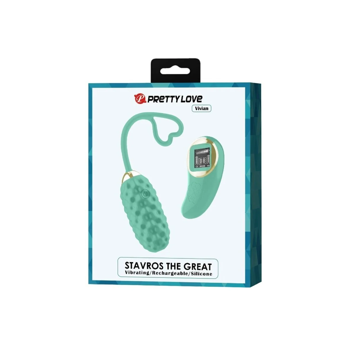 Vivian Green Vibrierendes Ei mit Fernbedienung von Pretty Love Led kaufen | Fesselliebe