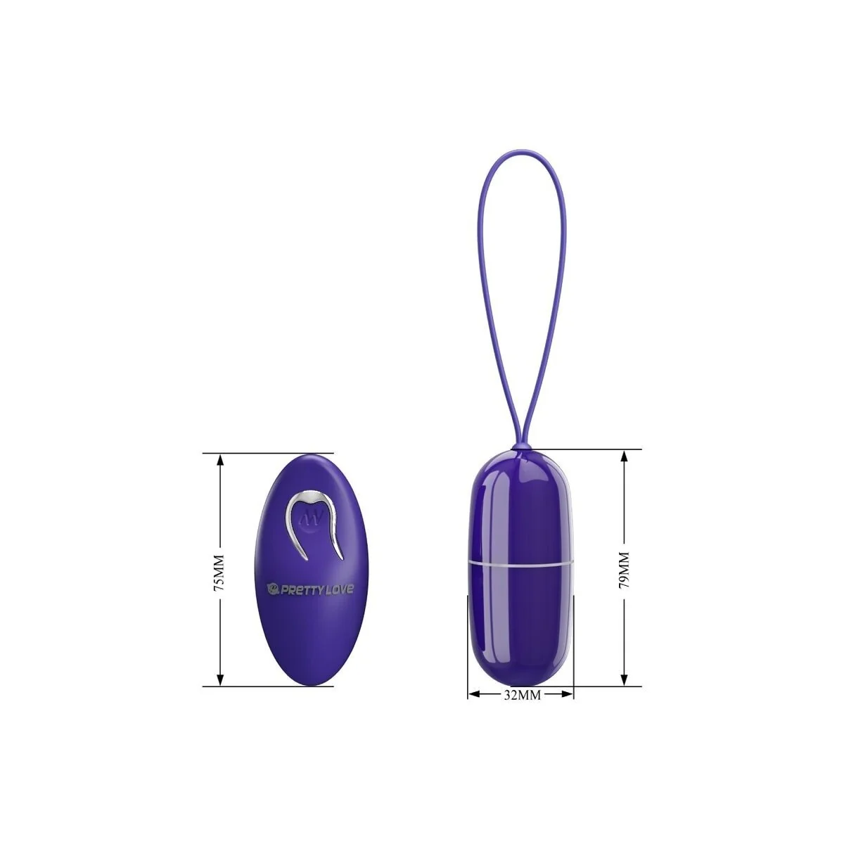 Arvin Youth Verletzt Ei mit Fernbedienung Violett von Pretty Love Youth kaufen | Fesselliebe