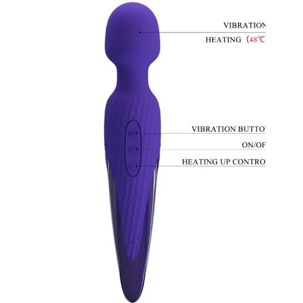 Antony Youth Wand Vibrator Violet Wärmeeffekt von Pretty Love Youth kaufen | Fesselliebe