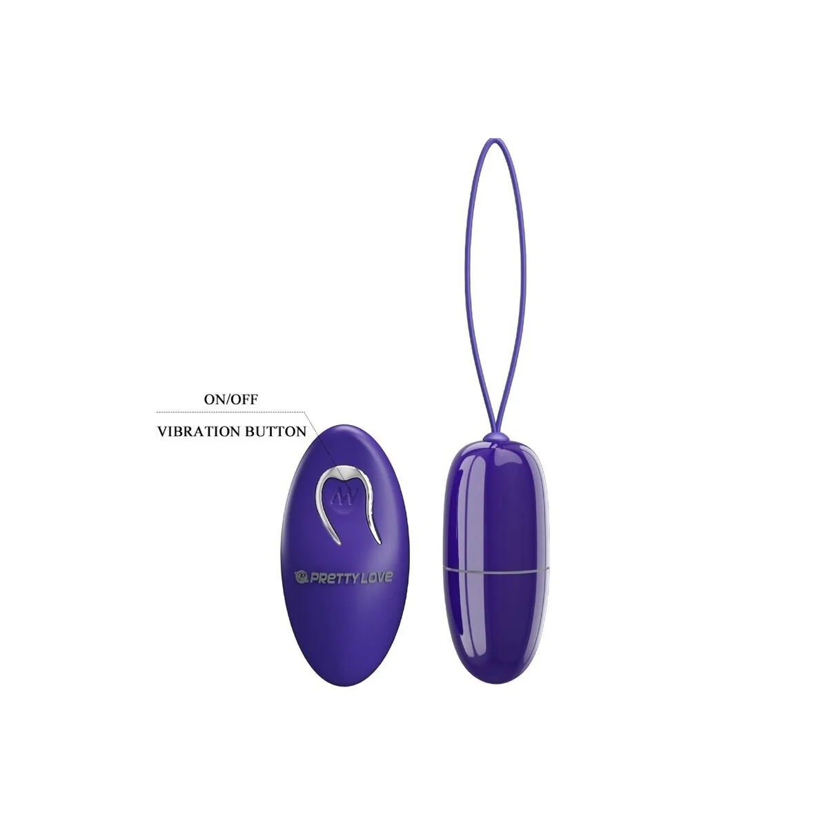 Selkie Youth Mini Vibrierendes Ei Violet mit Fernbedienung von Pretty Love Youth kaufen | Fesselliebe