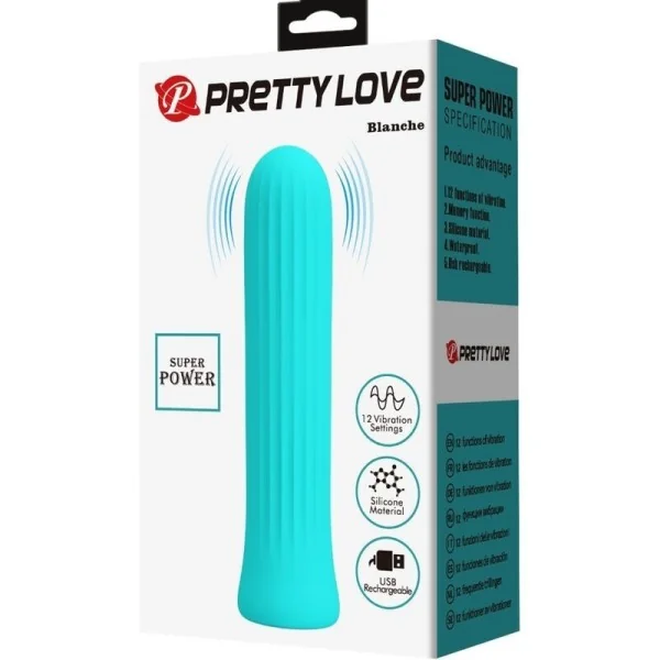 Blanche Blauer Stimulator-Vibrator von Pretty Love C-Type kaufen | Fesselliebe