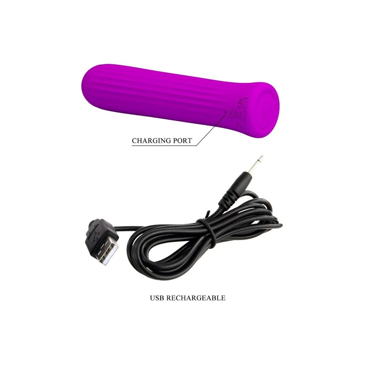 Blanche Pink Stimulator Vibrator von Pretty Love C-Type kaufen | Fesselliebe