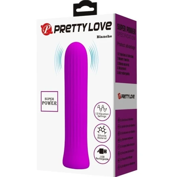 Blanche Pink Stimulator Vibrator von Pretty Love C-Type kaufen | Fesselliebe