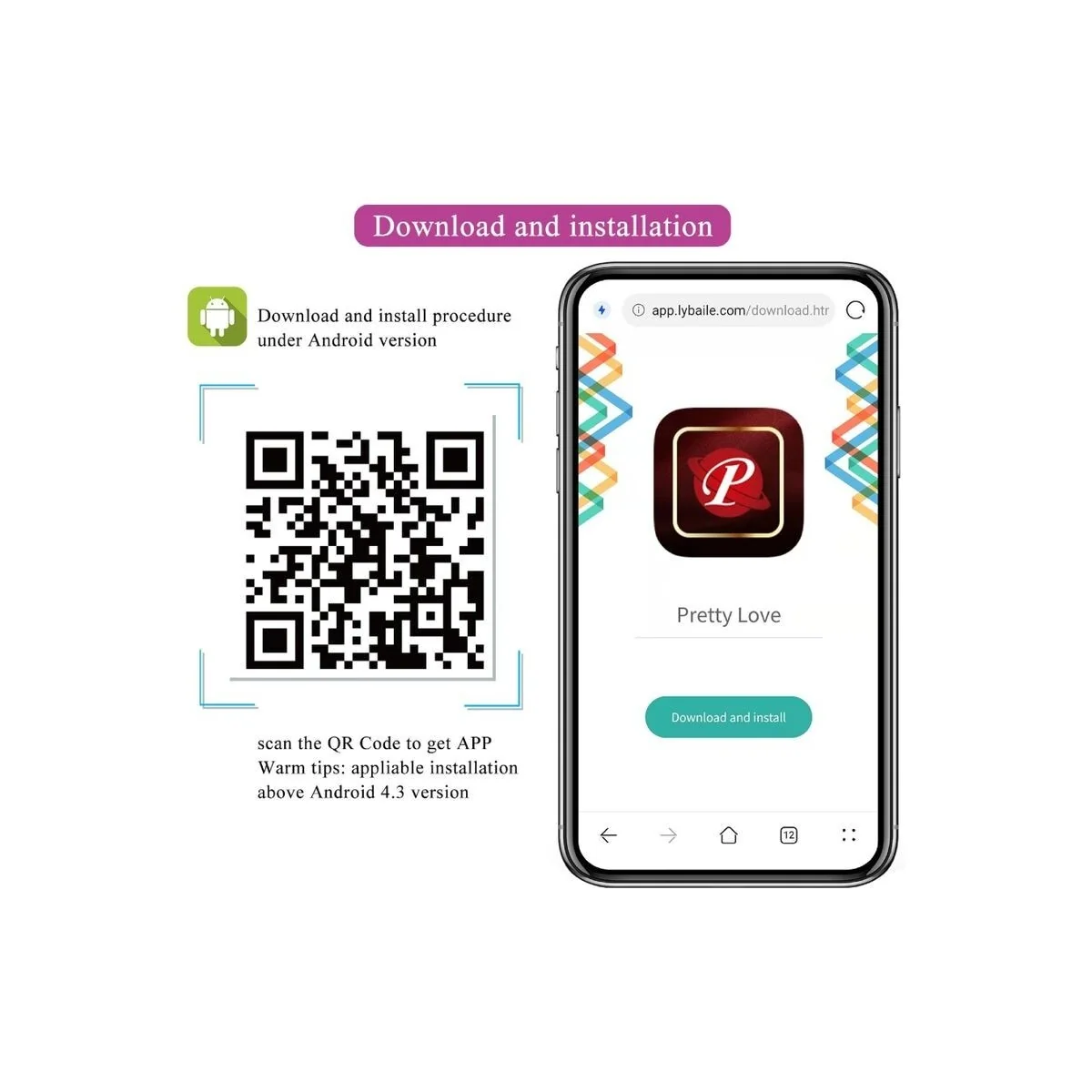 Vibrierendes Ei der Nymphe, App-Gesteuert, Lila von Pretty Love Bottom kaufen | Fesselliebe