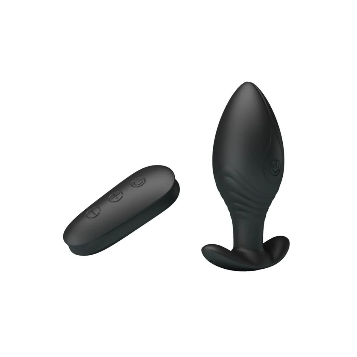 Regina Anal Plug wiederaufladbarer Vibrator Schwarz von Pretty Love Bottom kaufen | Fesselliebe