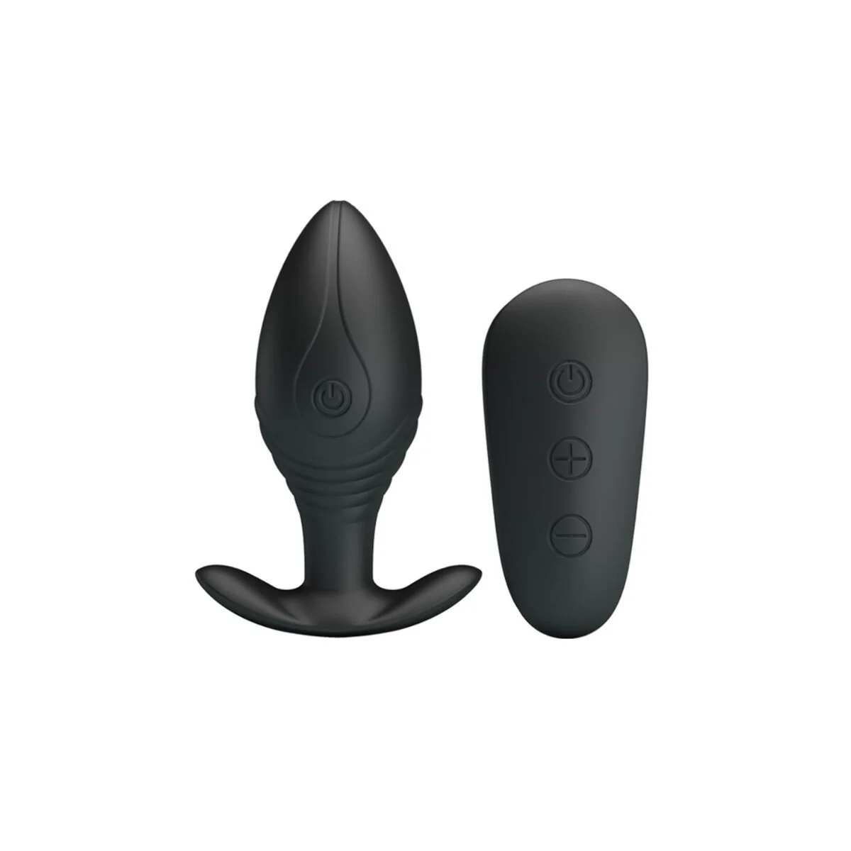 Regina Anal Plug wiederaufladbarer Vibrator Schwarz von Pretty Love Bottom kaufen | Fesselliebe