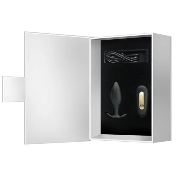 Regina Anal Plug wiederaufladbarer Vibrator Schwarz von Pretty Love Bottom kaufen | Fesselliebe