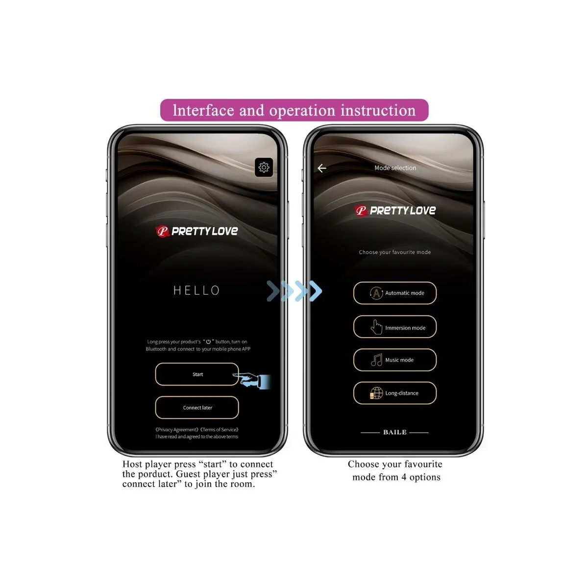 Jefferson App-Gesteuerter Analplug Schwarz von Pretty Love Bottom kaufen | Fesselliebe