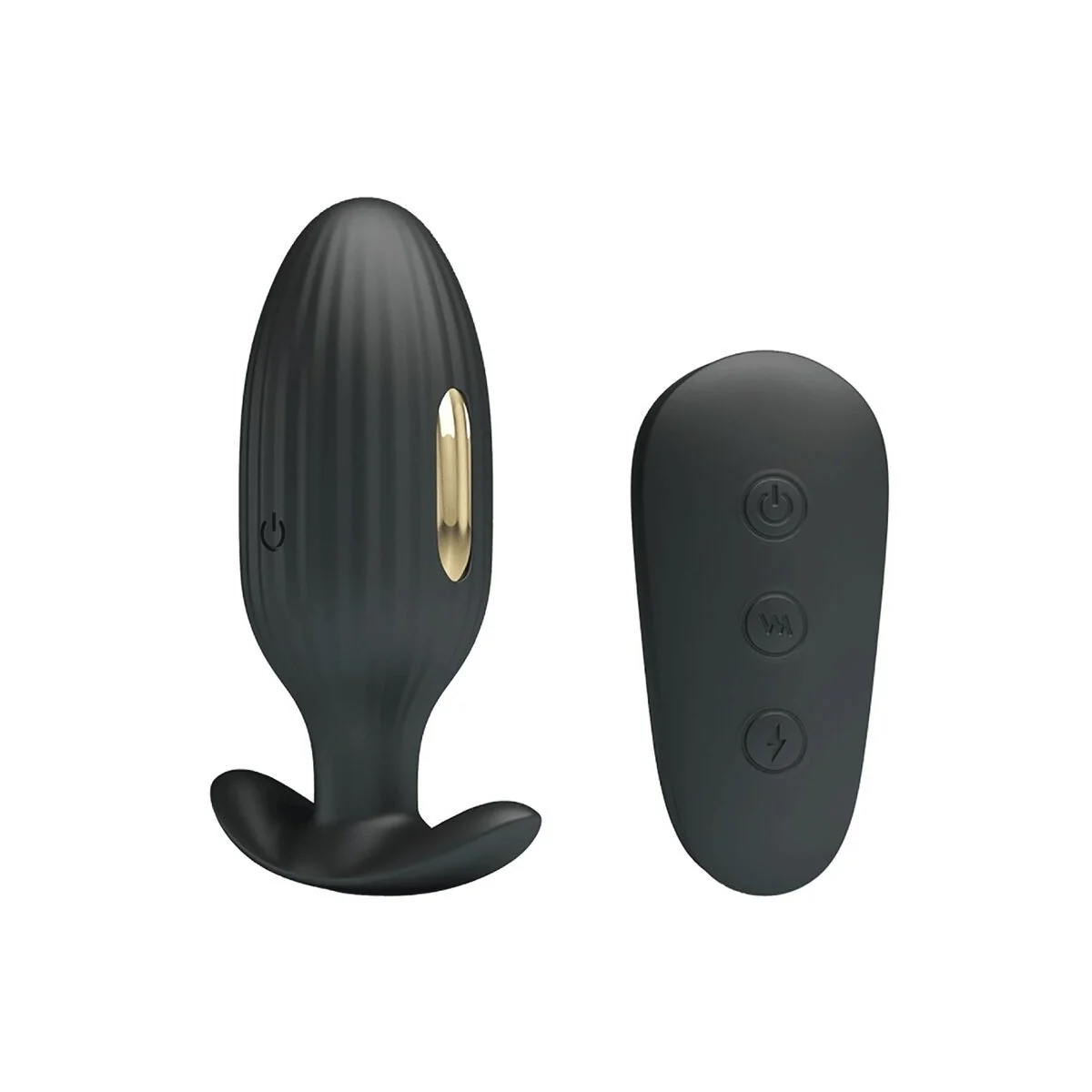 Kelly Plug Anal wiederaufladbarer Vibrator Schwarz von Pretty Love Bottom kaufen | Fesselliebe