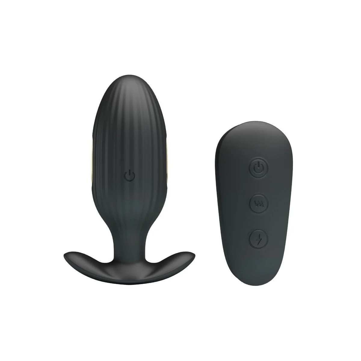Kelly Plug Anal wiederaufladbarer Vibrator Schwarz von Pretty Love Bottom kaufen | Fesselliebe