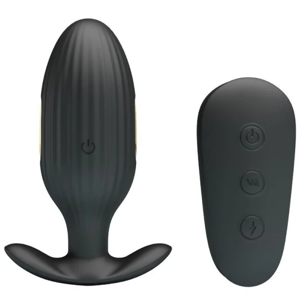 Kelly Plug Anal wiederaufladbarer Vibrator Schwarz von Pretty Love Bottom kaufen | Fesselliebe