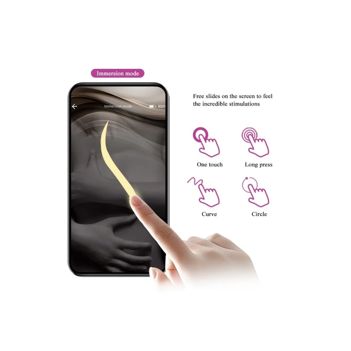 Elvira Pink wiederaufladbare Vibrierblle von Pretty Love Smart kaufen | Fesselliebe