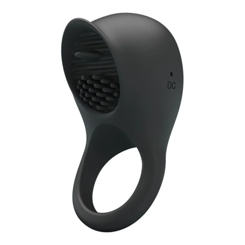 Vibrierender Penisring mit Schwarzer Zunge von Pretty Love Male kaufen | Fesselliebe