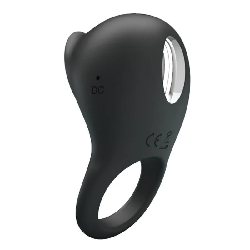 Vibrierender Penisring mit Schwarzer Zunge von Pretty Love Male kaufen | Fesselliebe 2