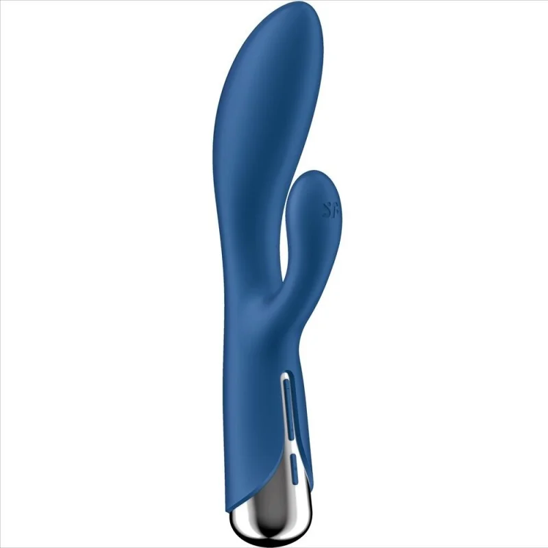 Spinning Rabbit 1 Klitoris und G-Spot Stimulation Blau von Satisfyer Vibrator kaufen | Fesselliebe