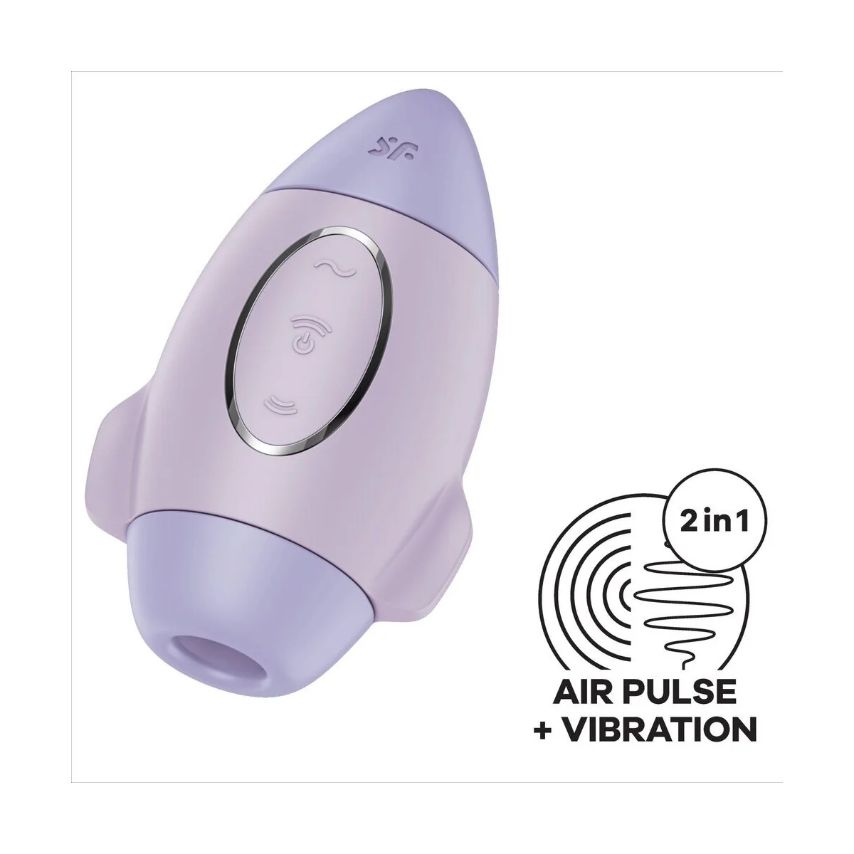 Mission Control Flieder Kleiner Doppelimpuls Vibrator von Satisfyer Vibrator kaufen | Fesselliebe