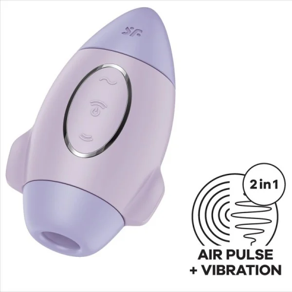 Mission Control Flieder Kleiner Doppelimpuls Vibrator von Satisfyer Vibrator kaufen | Fesselliebe