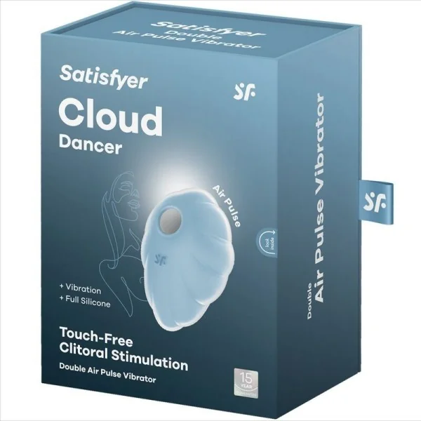 Cloud Dancer Blue Air Pulse Vibrator von Satisfyer Air Pulse kaufen | Fesselliebe