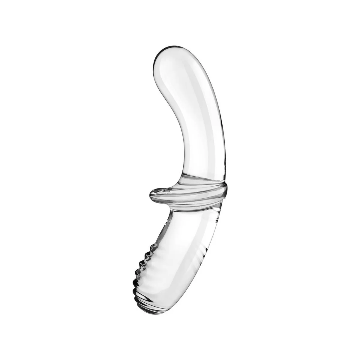 Doppel Kristall Dildo Transparent von Satisfyer Crystal kaufen | Fesselliebe