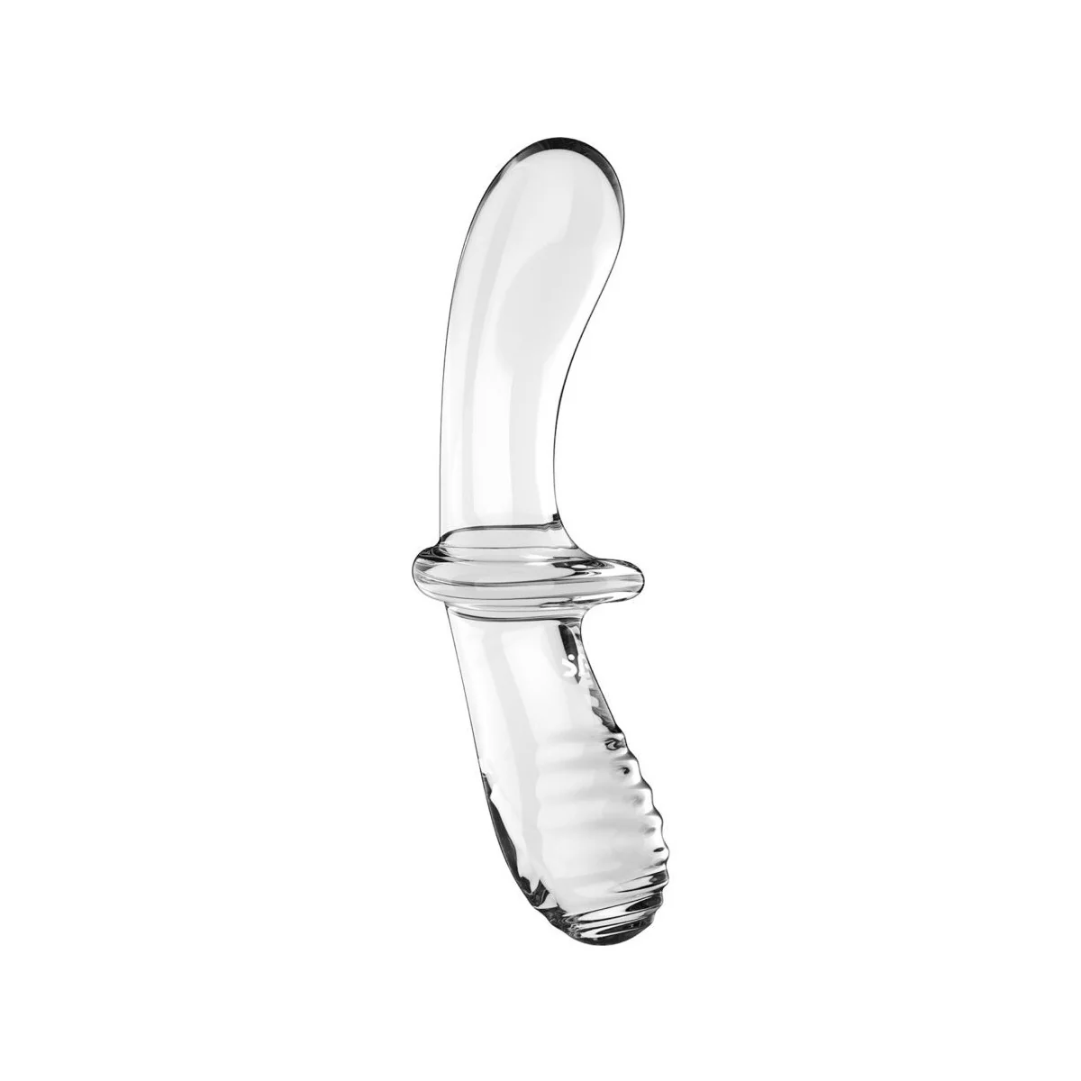 Doppel Kristall Dildo Transparent von Satisfyer Crystal kaufen | Fesselliebe
