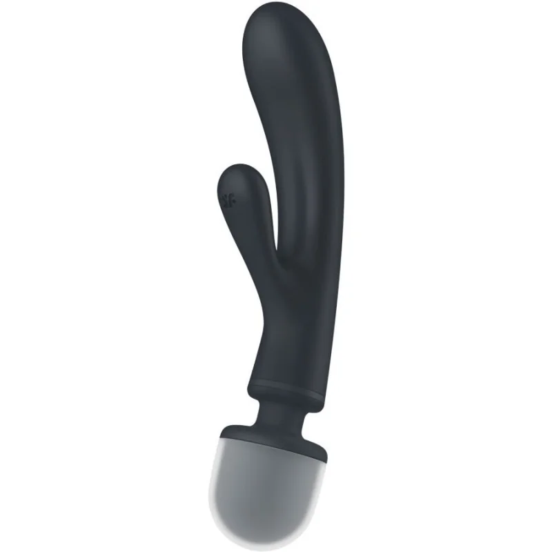 Triple Lover Rabbit Vibrator Massager Grau von Satisfyer Vibrator kaufen | Fesselliebe