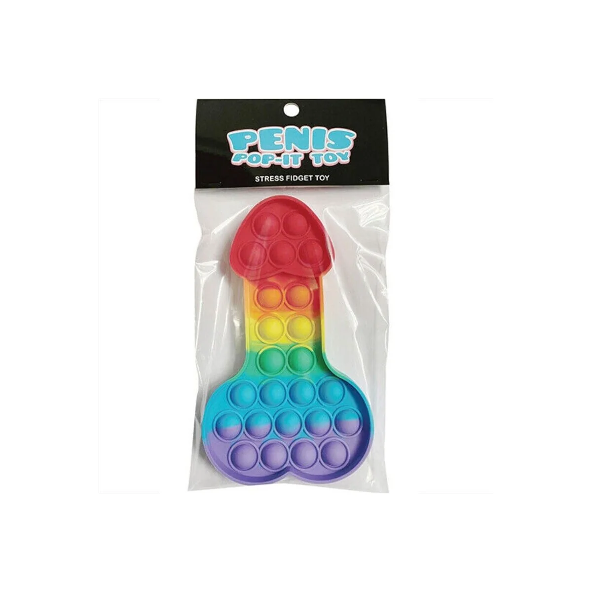 Mehrfarbiges Pop-It-Penis-Anti-Stress-Spielzeug von Kheper Games kaufen | Fesselliebe