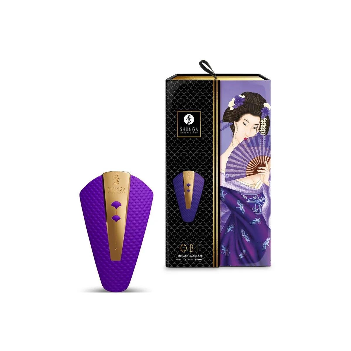 Obi Intimmassager Violett von Shunga Toys kaufen | Fesselliebe
