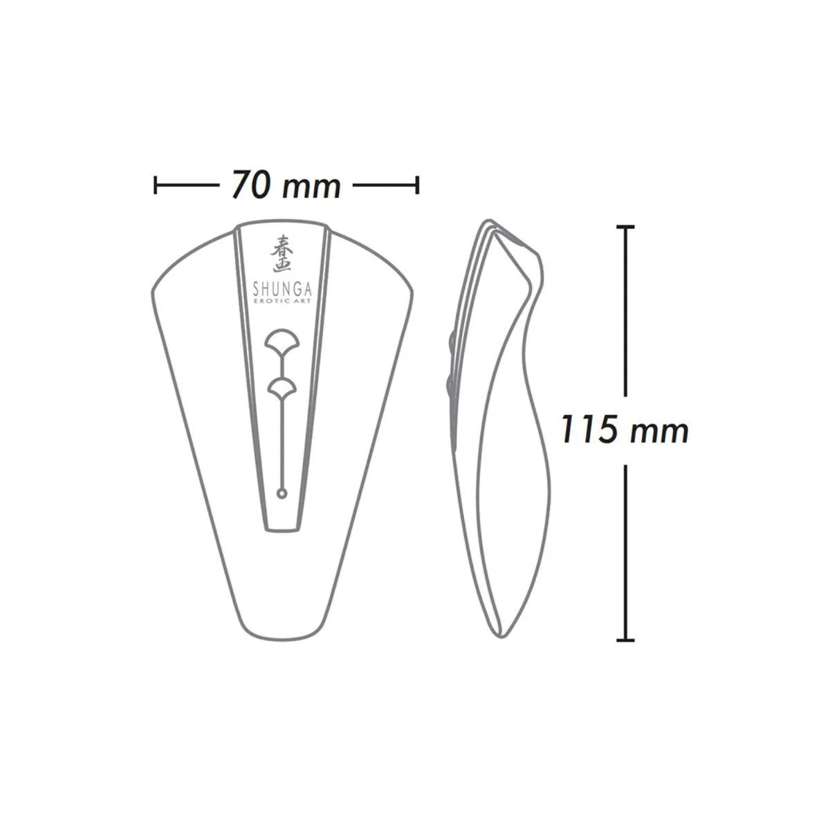 Obi Intimmassager Violett von Shunga Toys kaufen | Fesselliebe