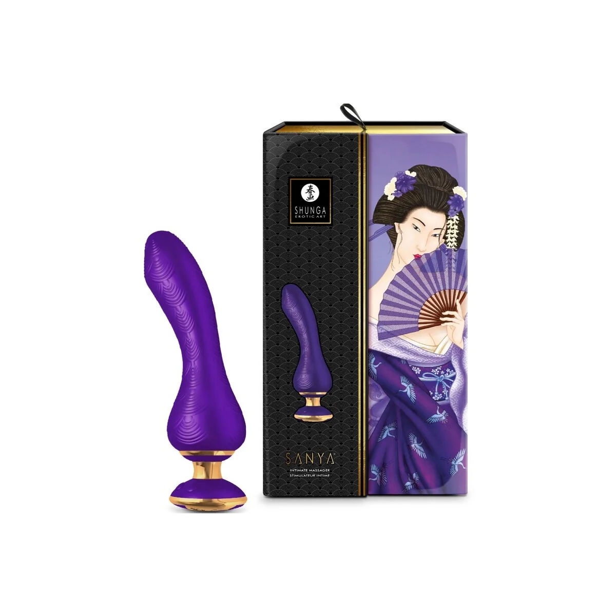 Sanya Intimmassager Violett von Shunga Toys kaufen | Fesselliebe