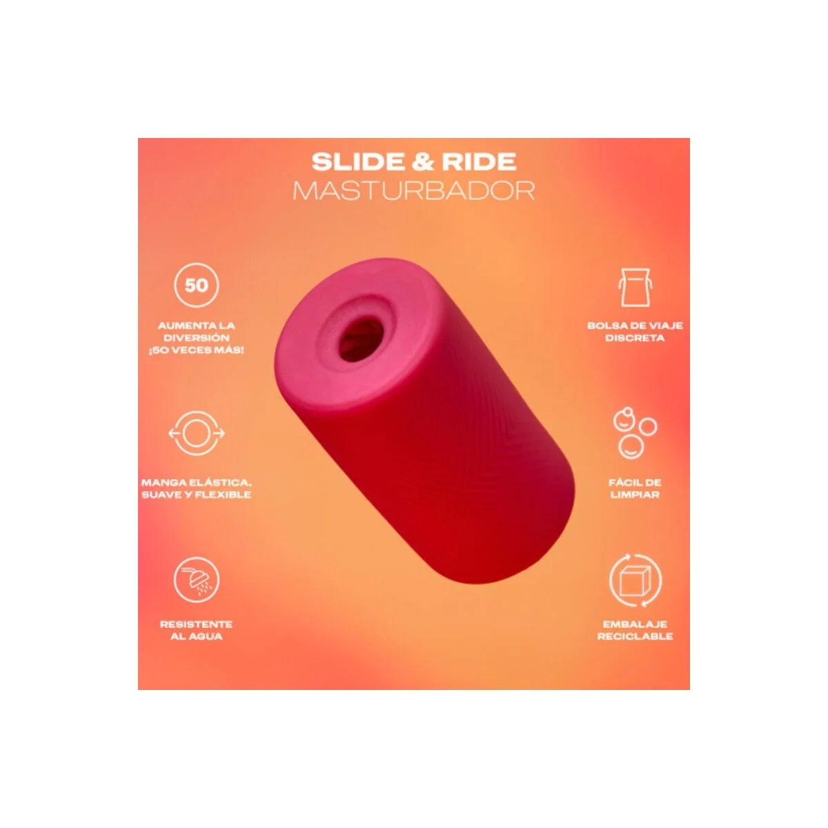 Toy Slide & Ride Masturbator von Durex Toys kaufen | Fesselliebe