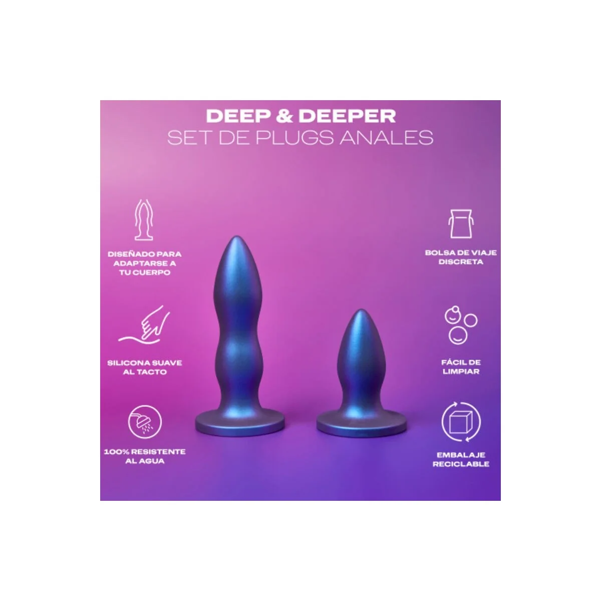 Toy Analplug Deep & Deeper Einstellen von Durex Toys kaufen | Fesselliebe
