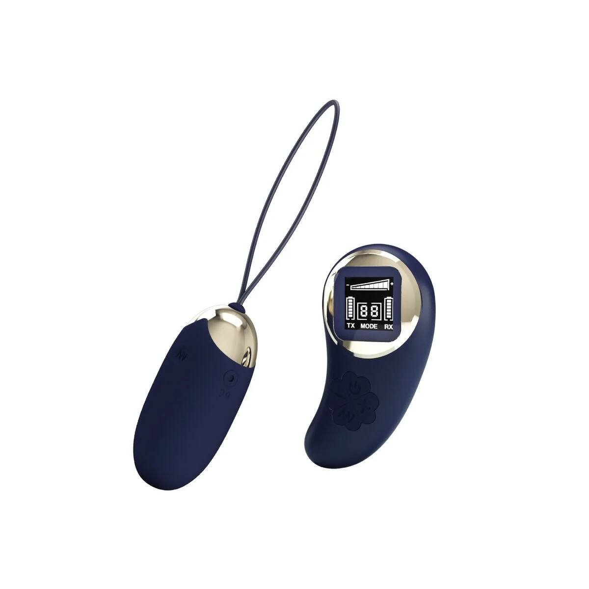 Mina Vibrierendes Ei mit Fernbedienung Blau von Pretty Love Led kaufen | Fesselliebe